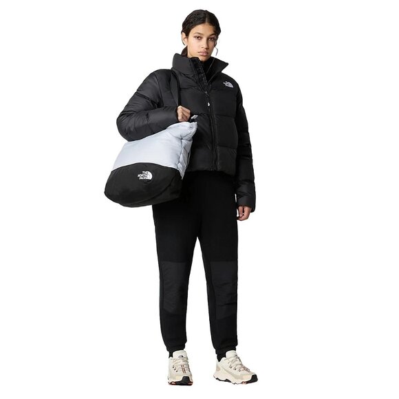 NEW The North Face Nuptse Puffer Dusty Periwinkle / Black Tote Shoulder Bag - Picture 11 of 13